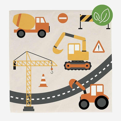 Construction Napkins (20 ct.)