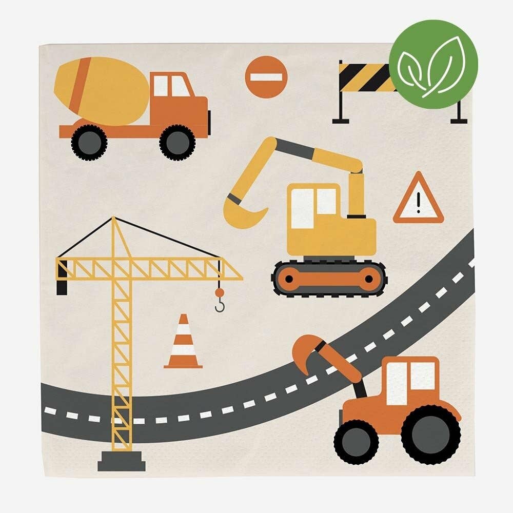 Construction Napkins (20 ct.)