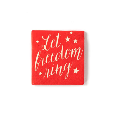 Let Freedom Ring Cocktail Napkins (24 ct.)