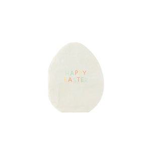 Easter Egg Shaped Napkin (24 ct.)