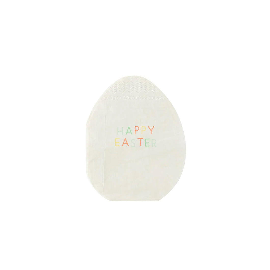 Easter Egg Shaped Napkin (24 ct.)