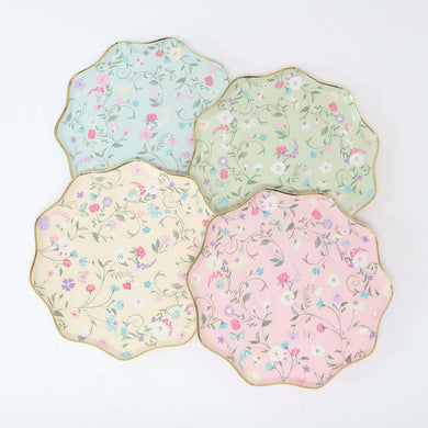 Ladurée Paris Floral Side Plates (x 8)