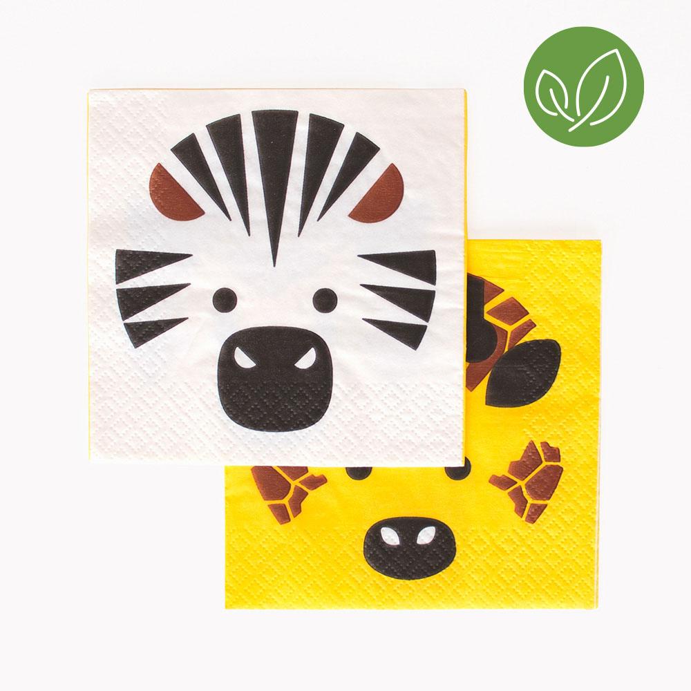 Mini Safari Napkins (20 ct.)