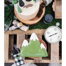 Adventure Mountain Shaped Plate (8 ct.)