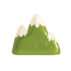 Adventure Mountain Shaped Plate (8 ct.)