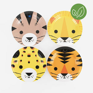 Mini Felines Small Plates (8 ct.) by my little day  3700690808388 