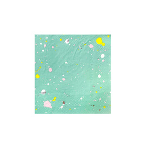 Pastel - Splatter Cocktail Paper Napkins (20 ct.)