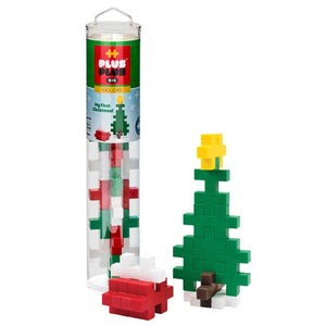 This 15 piece tube set contains Basic Red, Basic White, and Basic Green. Plus-Plus is a new kind of construction toy. It's one simple shape contains endless possibilities - assemble them flat to create a 2-D mosaic or work in 3-D to make more intricate builds.  Even curves are possible thanks to the unique design of this deceptively simple shape! Precision crafted in Denmark, all Plus-Plus sets are compatible with each other.  The BIG size is perfect for smaller hands or bigger ideas.  Designed and made in 