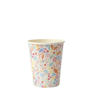 These pretty cups are perfect to serve delicious drinks in.   Suitable for hot & cold drinks Neon print & gold foil detail Pack of 8 Cup capacity approx: 9 fl. oz.