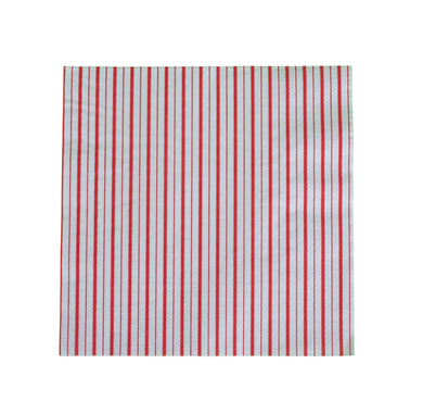 Red Fine Stripes Napkins (16 ct.)