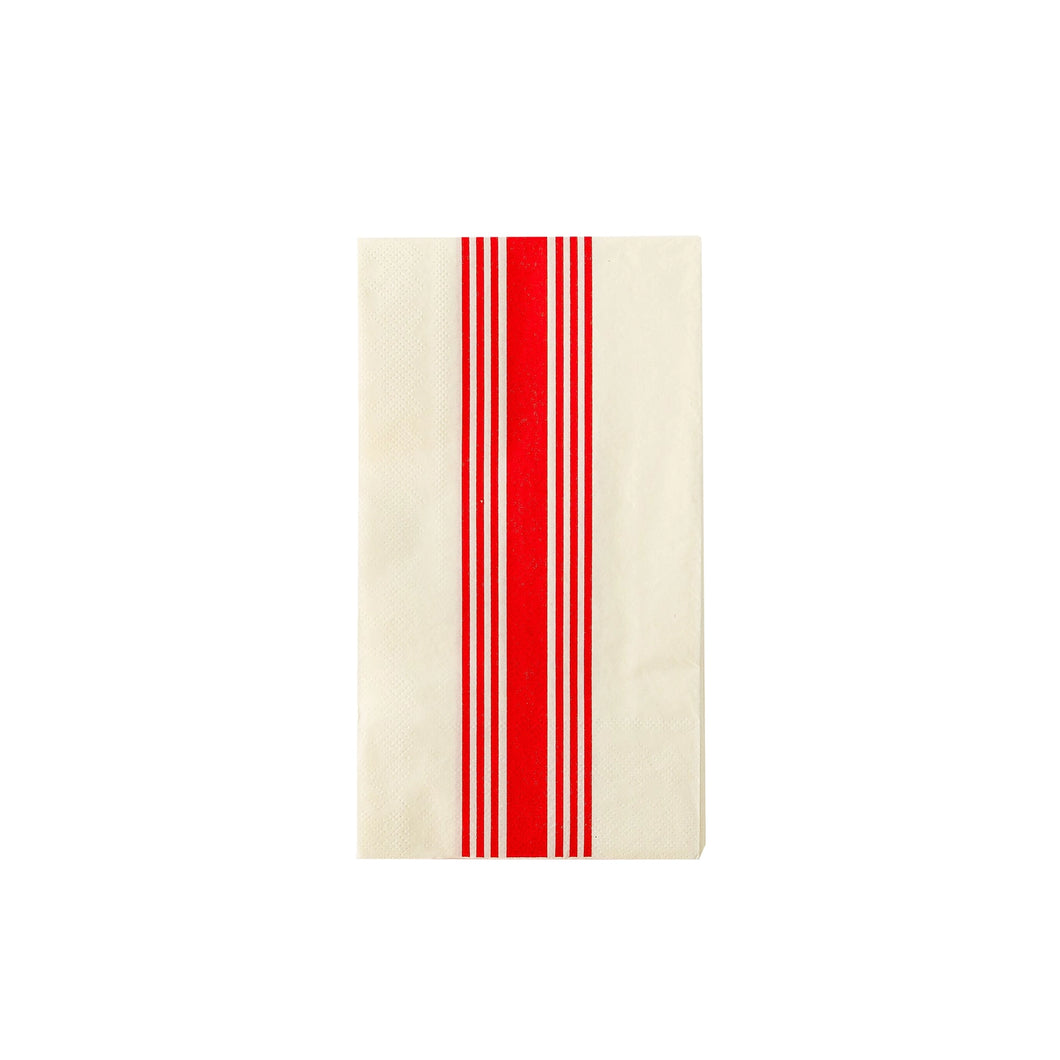 Hamptons Red Stripe Napkins (18 ct.)