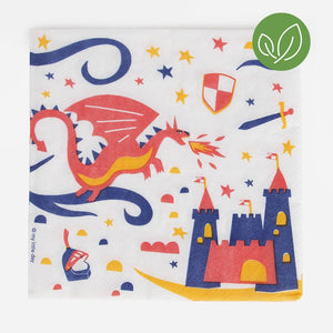 Knights Napkins (20ct.) by my little day  3700690800085 