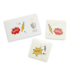 Superhero Temporary Tattoos by daydream society  856801007522 