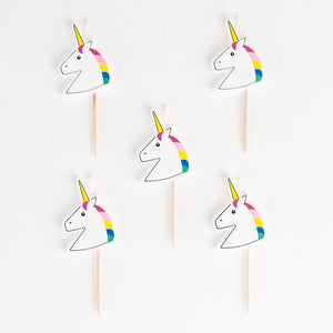 Unicorn Candles (5 ct.) by my little day  3406000090 