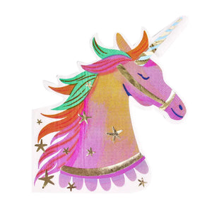 Unicorn Fairy Princess Paper Party Napkins (16 ct.) by Party Pieces  5060828010082 