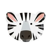 Party Animals Animal Face Plates by Talking Tables  5052715099485 