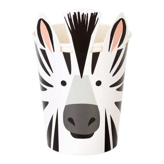 Party Animals Zebra Cups